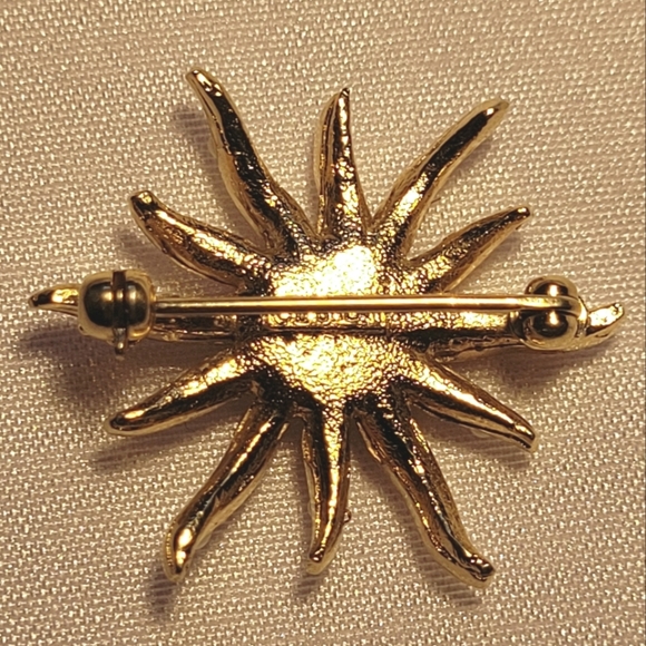 D’Orlan Starburst Brooch - Picture 2 of 6